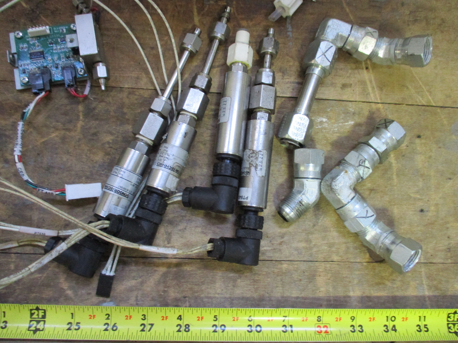 Lot of Fuelcell Genarator parts??? Valves,Regulator,Sensor's,Filter, S.S Hose's