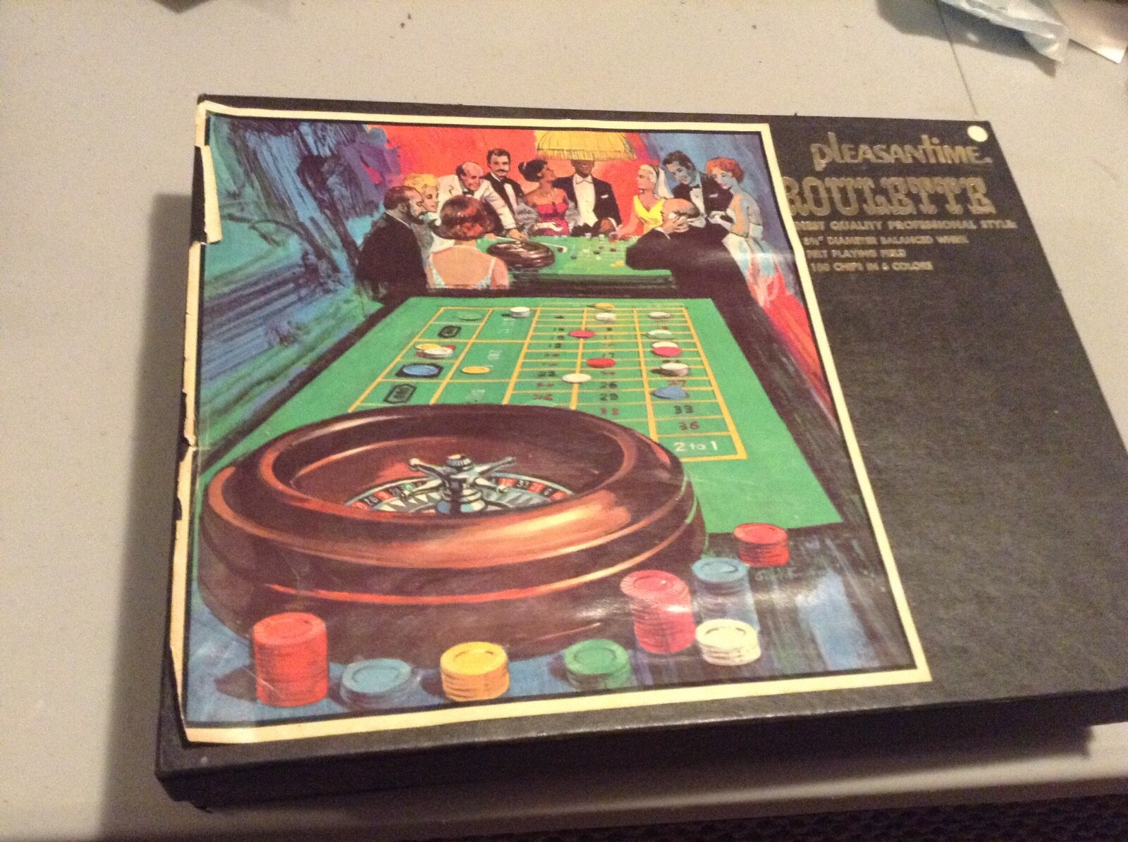 VINTAGE PLEASANTIME COMPLETE ROULETTE GAME NO.132. PACIFIC GAME CO. eBay
