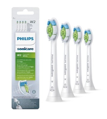 Philips Sonicare W2 Ersatzbürsten Weiß 4er Pack HX6064