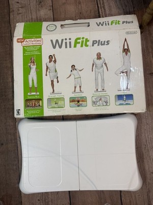 Nintendo Wii Fit Plus BALANCE BOARD AND BOX ONLY | Tested - Works
