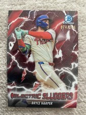 Topps Bowman Chrome 2026 Bryce Harper Electric Sluggers ES-6 Phillies /275