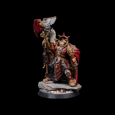 Well Painted Captain-General Trajann Valoris Adeptus Custodes  Warhammer 40k
