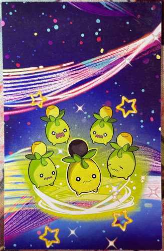 Smoliv Mini Tin Card - Paldean Fates Pokemon 2024
