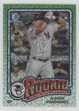 2024 Bowman Mega Box Chrome Rookie of the Year Favorites Jasson Dominguez 0w7