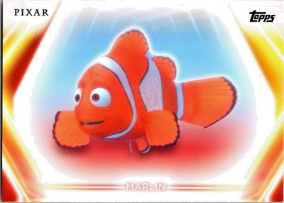 Marlin - Finding Nemo - Disney NEON 2026 Topps Free Shipping #80 - Pixar