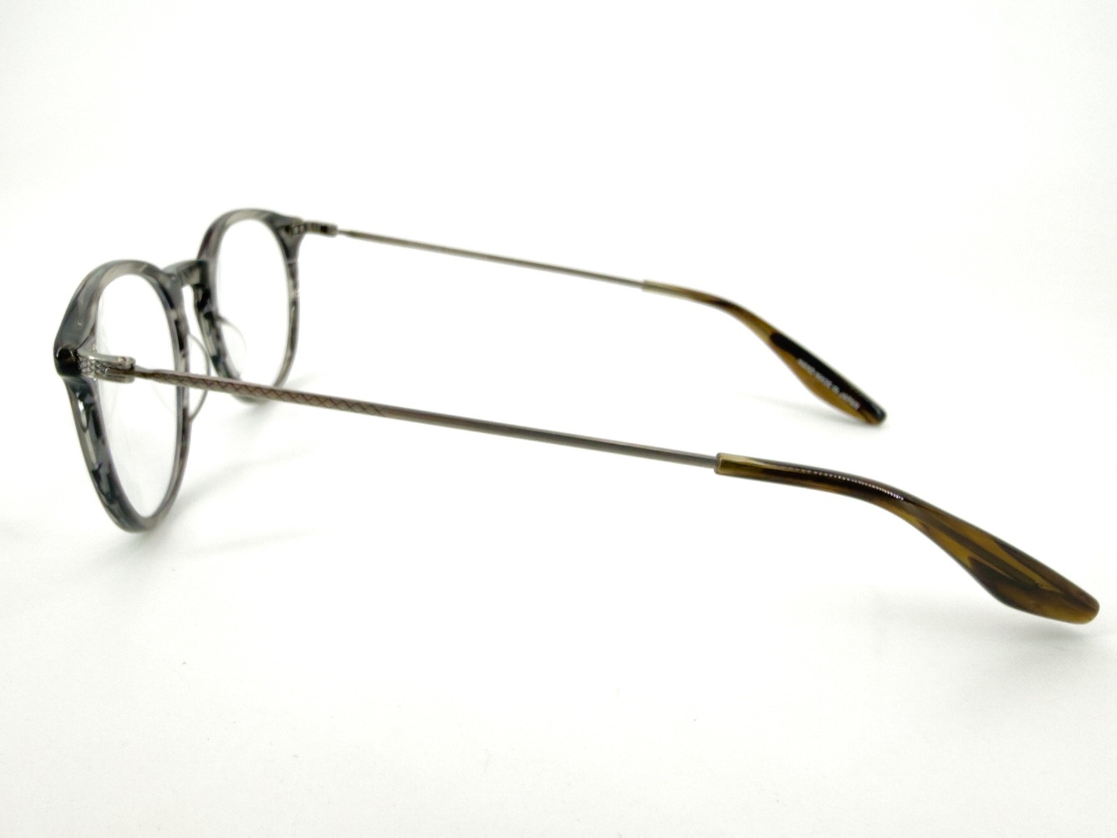 Barton Perreira Costello Eyeglasses FRAMES GRM/PEW 47[]22-148 Gray Stripe L672