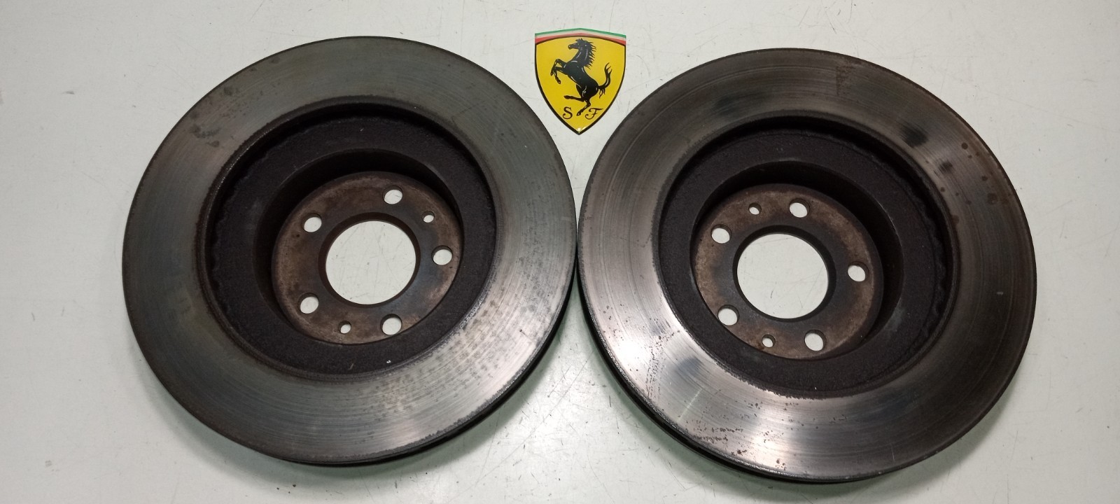 Ferrari Testarossa Front Disc Rotors_134725_Pair_GENUINE