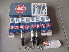 Nos New Ac Spark Plugs 8 45xl Chevrolet Truck With 292 348 409 Champion N5c