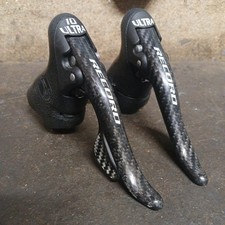Campagnolo Record Shifters 10s Ultra Titanium Carbon Road Bike - excellent 