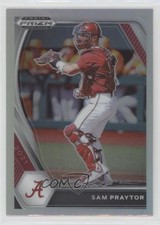 2021 Panini Prizm Draft Picks Silver Prizm Sam Praytor #PDP179 0lt3