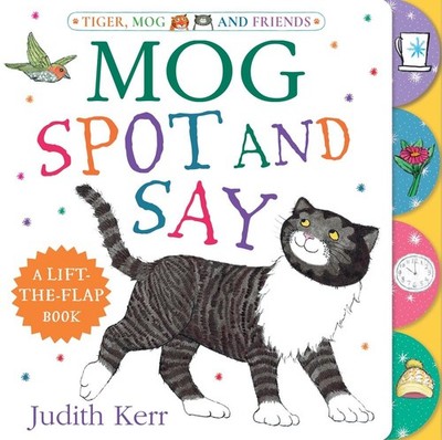 Mog: Spot and Say by Judith Kerr Board Book Book