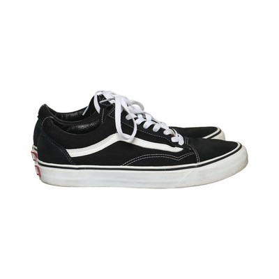 Vans, Sneaker, Größe: 44 1/2, model: old skool, Baumwolle, Schwarz/Weiß #rYk