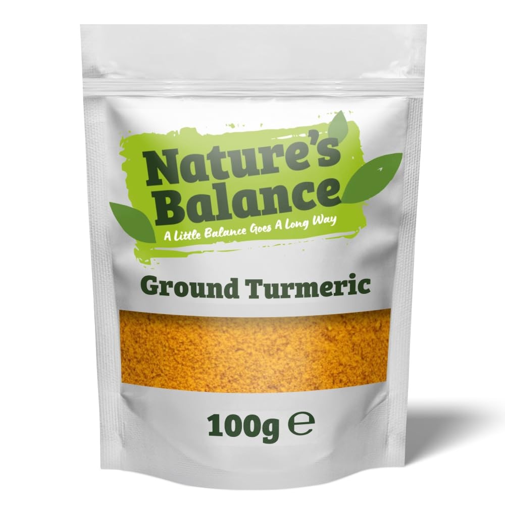 Nature’s Balance Ground Turmeric Powder 100g Curcuma longa Rich in
