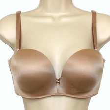 Victoria's Secret Bombshell Smooth Add-2-Cups Multi-Way Bra 38C Praline NEW 