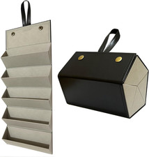 Longjet Sunglasses Organizer Travel Glasses Case 5 Slots Multiple Pairs Eyeglass