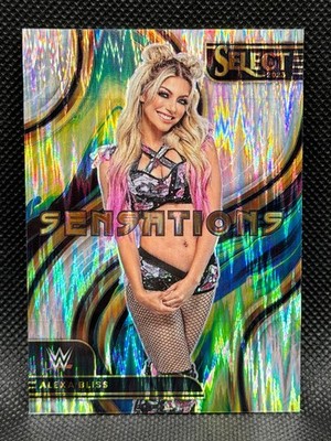 2023 Panini Select ALEXA BLISS Sensations Flash Prizm #9 WWE Raw
