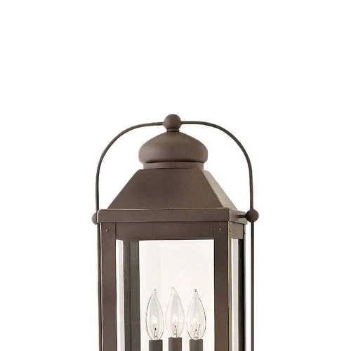 Hinkley Anchorage 24 1/4" Oiled Bronze Lantern Outdoor Post Light - Picture 7 of 10
