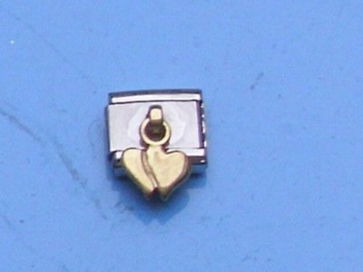 Original Nomination Gold Modul +++ DANGLE 2  HERZEN  +++  guter Zustand