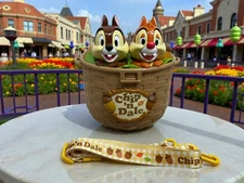 Tokyo Disney Resort Popcorn Bucket Chip and Dale Container Japan Limited