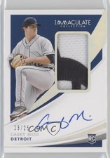 2021 Panini Immaculate Rookie Holo Silver 23/25 Casey Mize #109 Patch Auto uk2