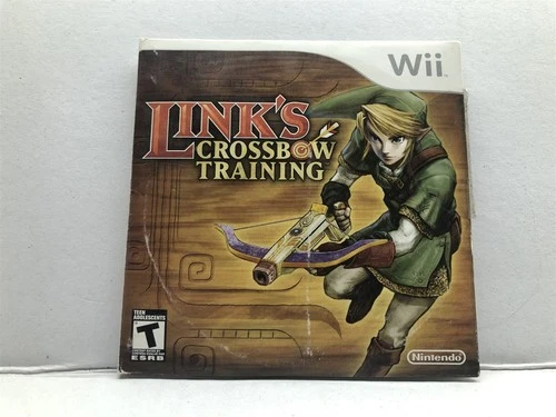 Link's Crossbow Training (Nintendo Wii Video Game) Complete w/ Manual - Tested