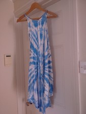 Vestito maxi tie-dye bambina Cat and Jack blu stile hippy età 10-12
