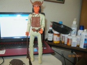 1960'S MARX TOYS BOTW GERONIMO ACTION FIGURE