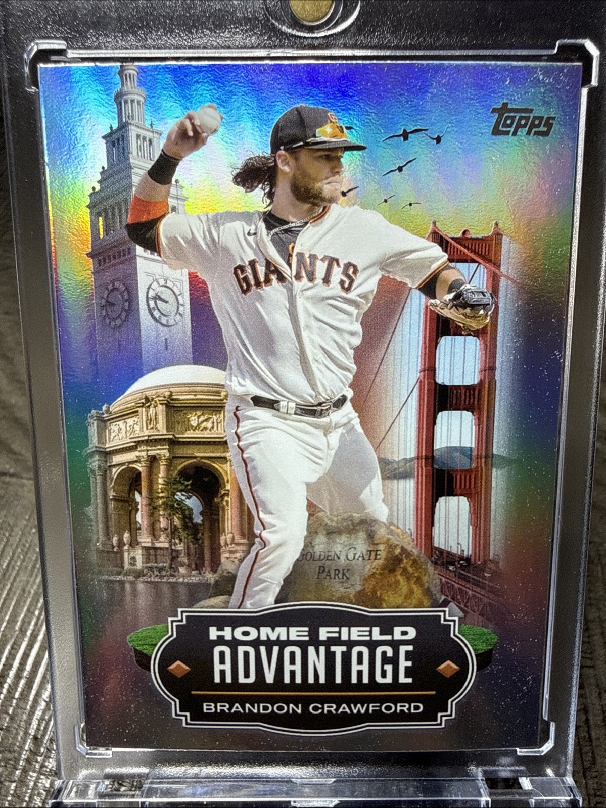 2023 Topps Update Series - Home Field Advantage Brandon Crawford #HA-28