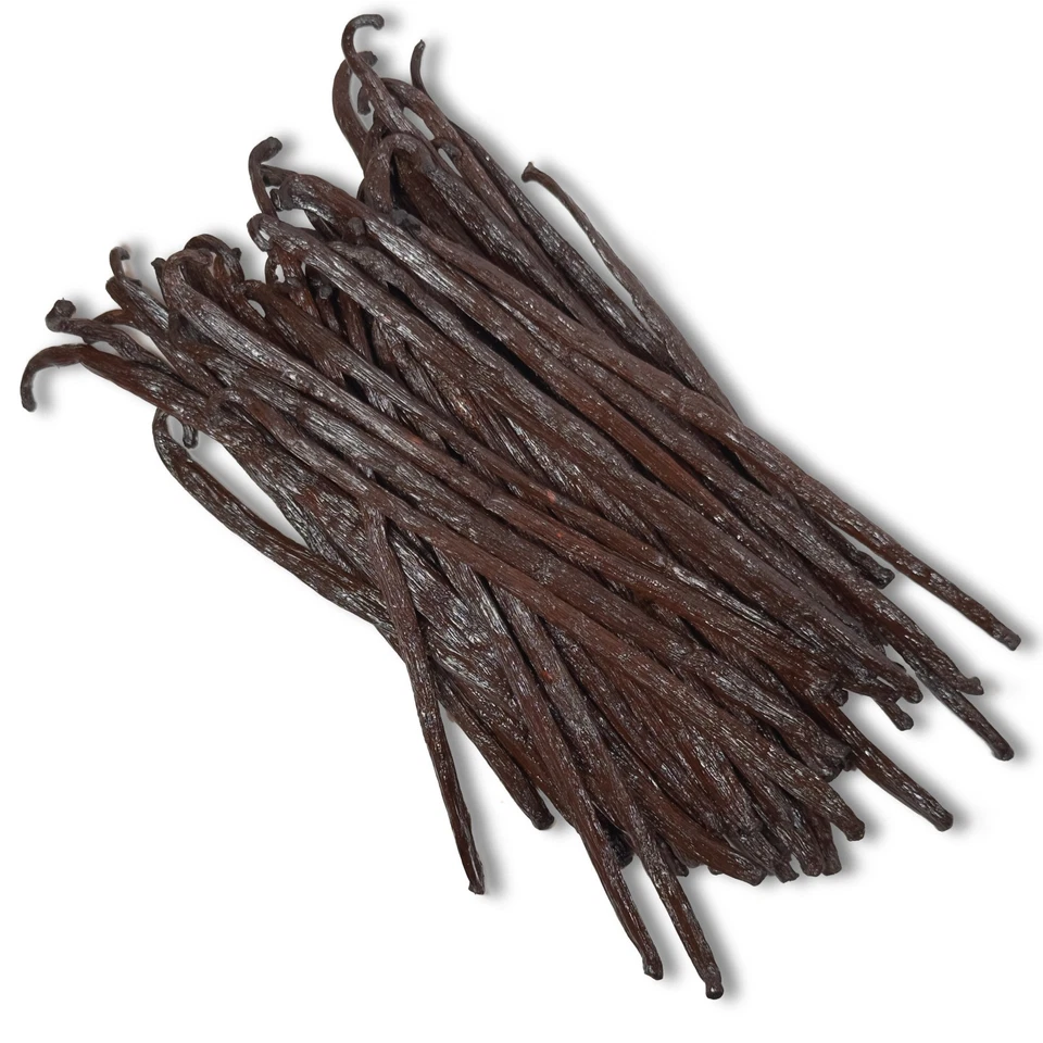 50 Black Vanilla Pods Bourbon from Madagascar 14-16 cm - 150 grams - Image 2 of 4