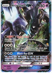 Necrozma GX 63/147 Burning Shadows Ultra Rare Holo