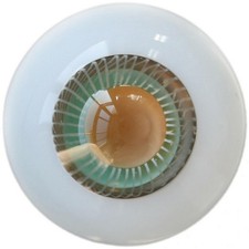  YOHO 6-24mm Green/Yellow Glass Eyes Eyeball BJD Doll Dollfie Reborn Crafts