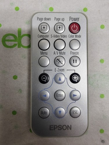 ORIGINAL EPSON 6008203 Projector Remote Control - NEW BATTERY!