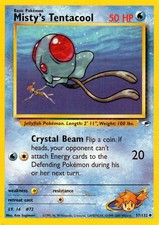 Pokémon Misty's Tentacool Card 57/132 Gym Heroes TCG on eBay