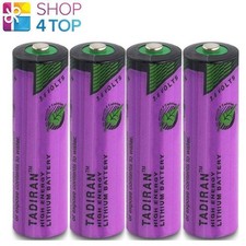 4 TADIRAN AA/R6 LS 14500/SL-760 3.6V LITHIUM BATTERIES 2200 mAh HIGH ENERGY NEW