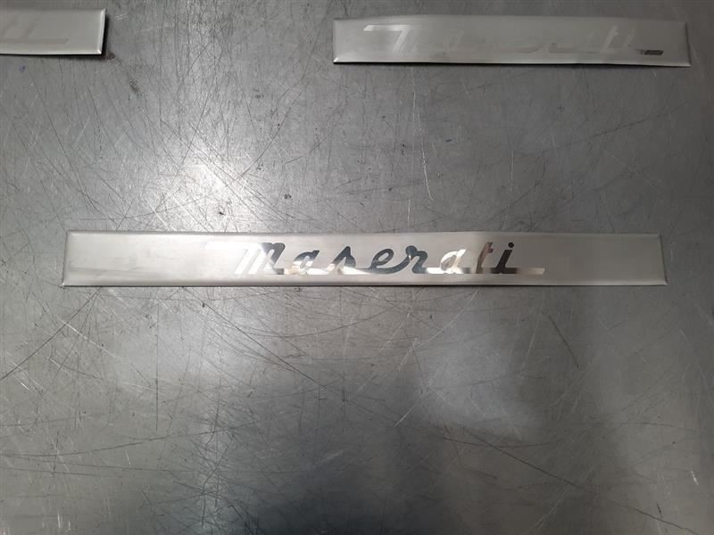 16 2016 MASERATI QUATTROPORTE GTS M156 OEM SCUFF PLATE SET OF 4