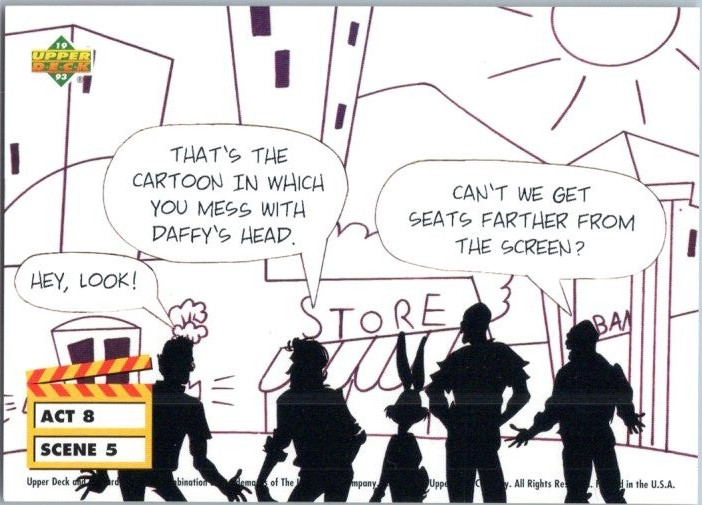 1993 Upper Deck Adventures in Toon World - Act 8, Scene 5 Act 8, Scene 14