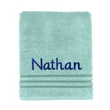 New EMBROIDERED PERSONALISED BATH TOWEL Ideal TOWEL SETS With ANY NAME