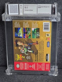 N64 TOY STORY 2 Wata 9.0 A+ New MOVIE TICKET Sealed TOP POP Nintendo 64 VGA CGC