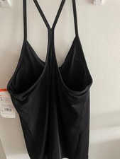 Champion Premium Fitted Duo Dry Sport Tank Cami Removable Cups Bra Women's Size