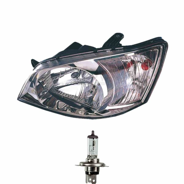Halogen Scheinwerfer Frontscheinwerfer Rechts H4 FüR Hyundai Getz Inkl. Lampen-image