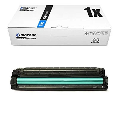 Eurotone Cartouche De Toner Compatible Pour Samsung CLT506 Cyan 1 Unité Laser - Photo 1/4