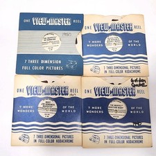 Vintage View Master Reels Jim Henson's The Muppets Lot Of 12 Complete A B C