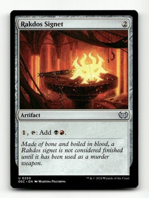 Rakdos Signet Ravnica Allegiance: Guild Kits #76 Uncommon