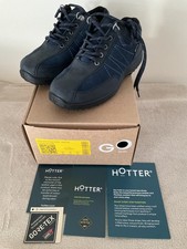 NEW Hotter Mist Extra Wide Fit GTX Walking Shoes UK 5 EEE Navy Trainers Women’s