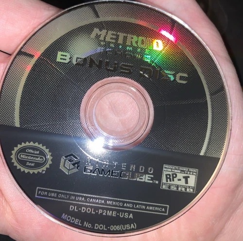 Metroid Prime Echoes Bonus Disc - Nintendo GameCube - Bonus Disc Only