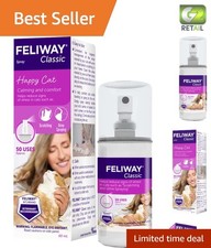 60ml Classic Cat Calming Spray - Relieve Stress  Aid Travel Comfort for Cats