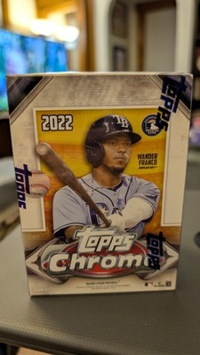 Topps 2022 MLB Chrome Baseball Trading Card Blaster Box  - 32 Cards