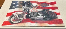 HARLEY DAVIDSON (Vintage Springbok) -- 1000 Piece Jigsaw Puzzle -- Complete