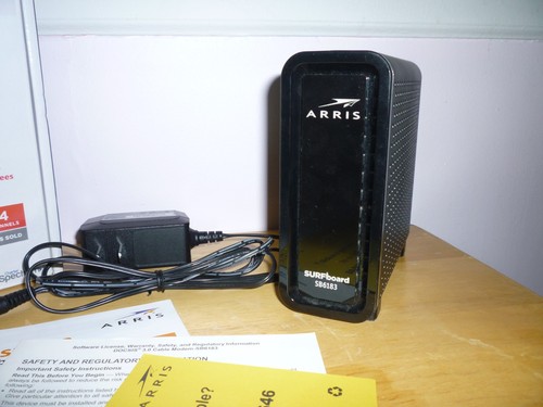 ARRIS SURFboard SB6183 DOCSIS 3.0 Cable Modem - BLACK - Afbeelding 4 van 10