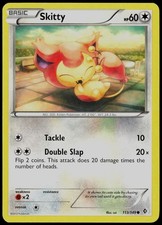 Skitty 113/149 Common Boundaries Crossed Pokemon Card MP
